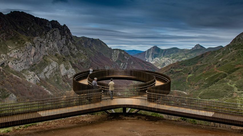 Farrapona Geological Viewpoint by Puerto & Sánchez Arquitectos