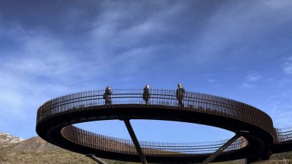 Farrapona Geological Viewpoint by Puerto & Sánchez Arquitectos