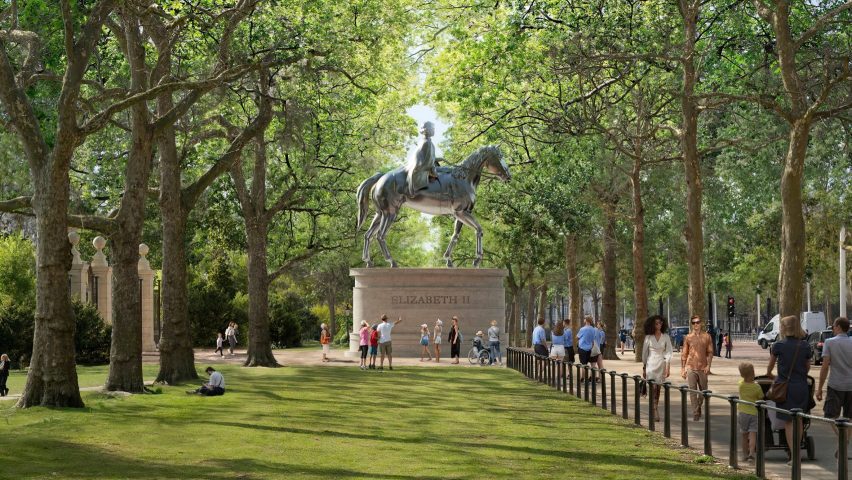 Foster + Partners Queen Elizabeth II memorial