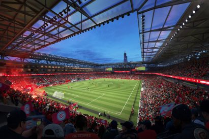 Chicago Fire FC renderings Gensler