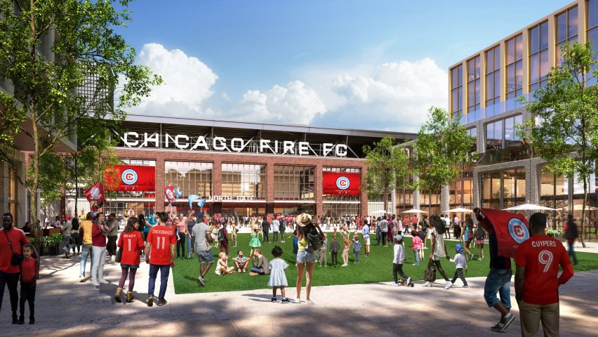 Fire FC Gensler Rendering