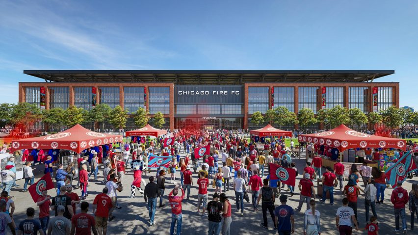 Fire FC Gensler Rendering