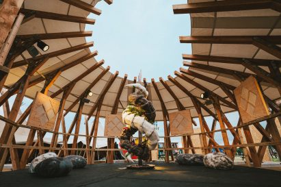 In Return by Re:Right Design and British Wool at Glastonbury 2025