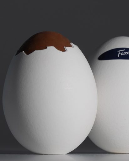 Mignon eggs, manufactured by Fazer. Selected by Sofia Lagerkvist of Front for second Well Made exhibition, Godt Lavet, by Pearson Lloyd