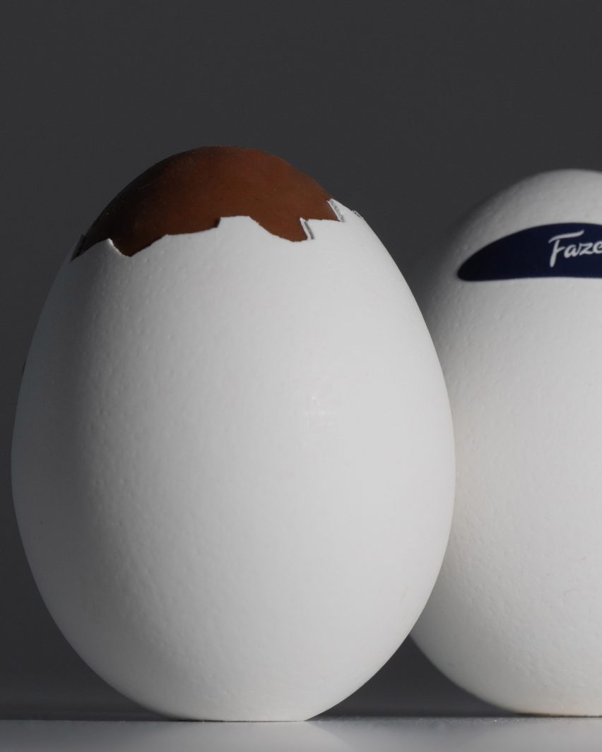 Mignon eggs, manufactured by Fazer. Selected by Sofia Lagerkvist of Front for second Well Made exhibition, Godt Lavet, by Pearson Lloyd