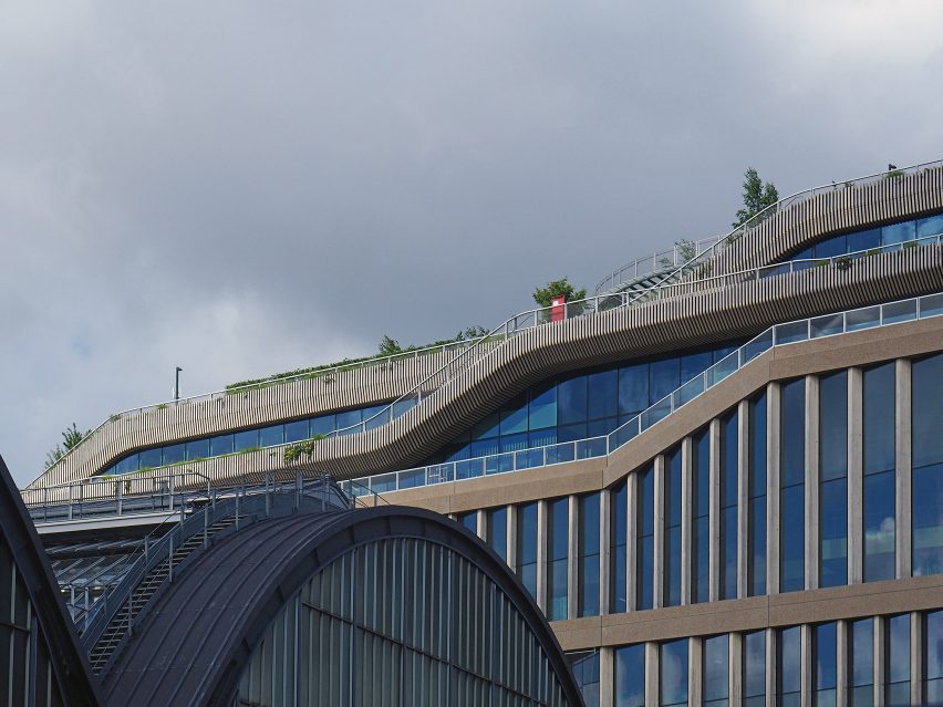 Google's King's Cross office by BIG and Heatherwick Studio
