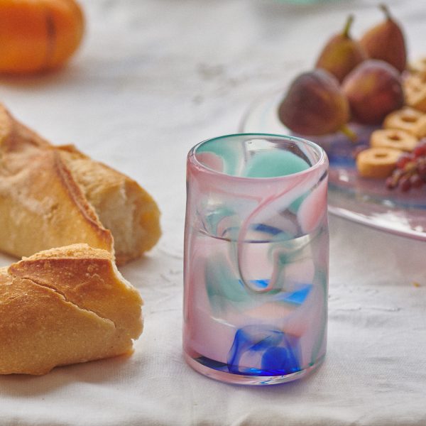 Hand dyed glasses by Upstate