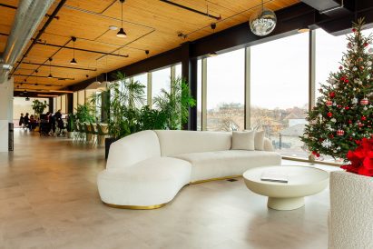 Upper office level