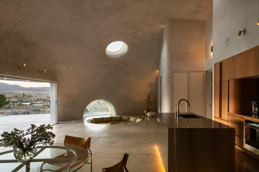 Hata domed home in California by Anastaiya Dudik
