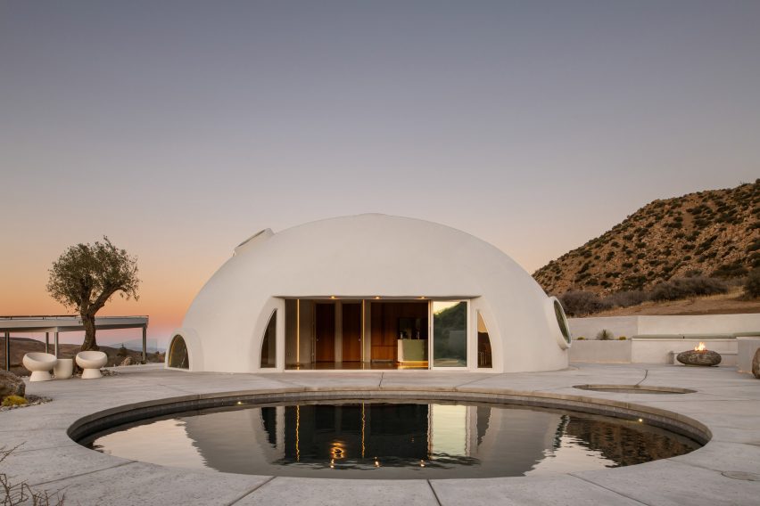 Domed home in California