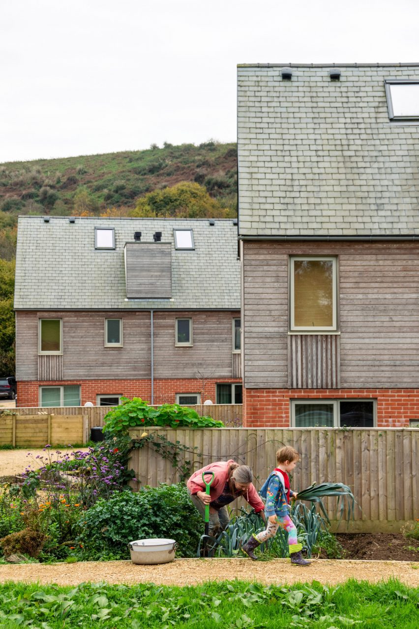 Hazelmead co-housing in Dorset by Barefoot Architects