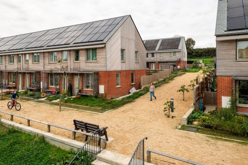 Hazelmead co-housing in Dorset by Barefoot Architects