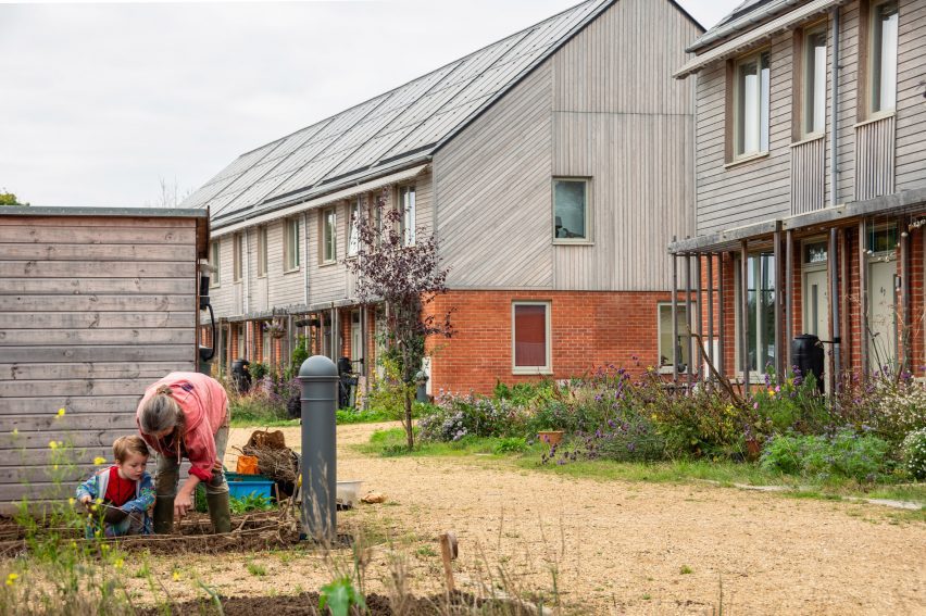 Hazelmead co-housing in Dorset by Barefoot Architects