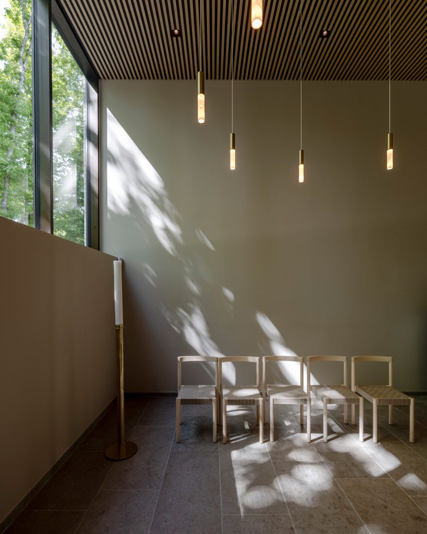 Højvangen Church by Henning Larsen in Skanderborg, Denmark