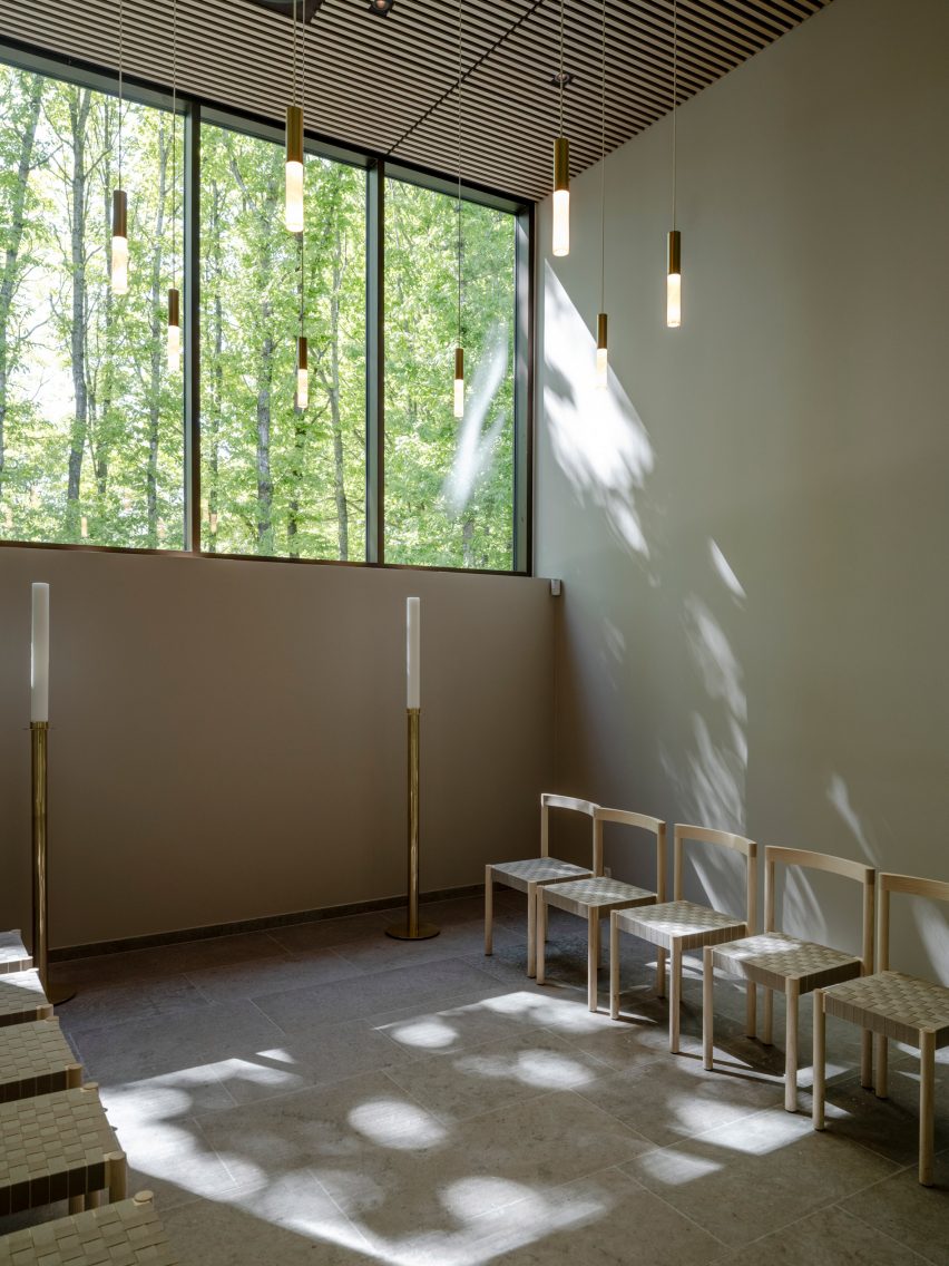 Højvangen Church by Henning Larsen in Skanderborg, Denmark