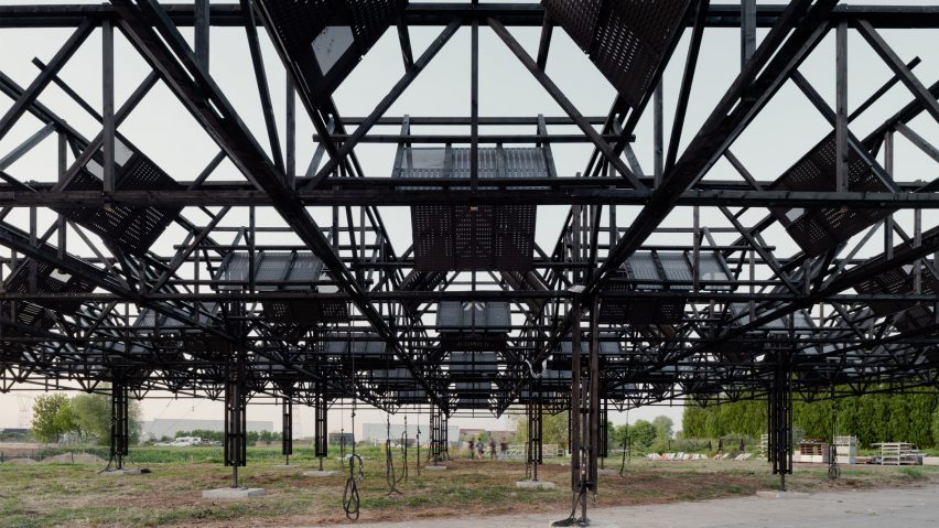 Dark Skies sound installation at Horst Arts and Music Festival by Leopold Banchini Architects and Giona Bierens de Haan