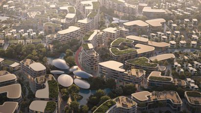 Khalid Bin Sultan City masterplan in Sharjah by Zaha Hadid Architects