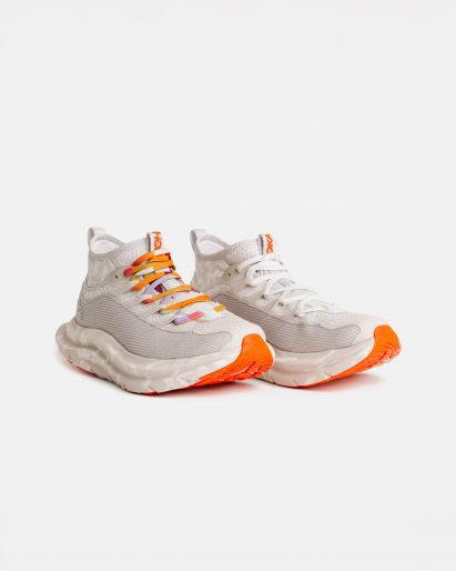 Colourful Hoka sneakers