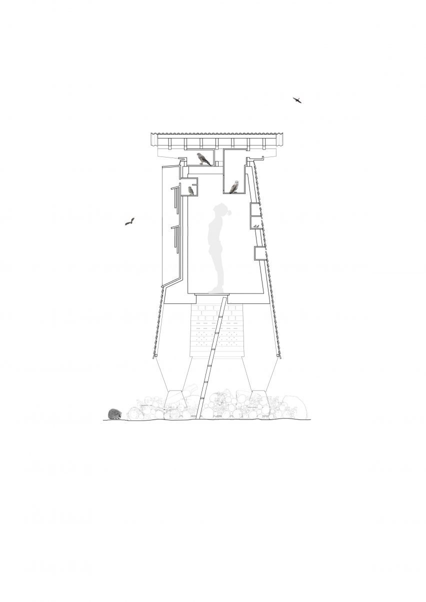 Section of Hrōst by 51 Architecture