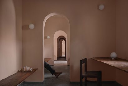 Workspace within the Mana office by Iksoi Studio