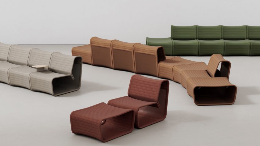 Knit One sofa by Paul Crofts and Isomi