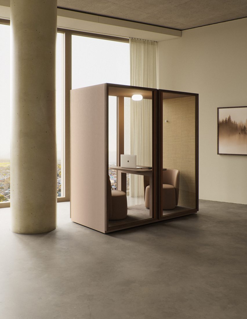 Kall booth by Kettal