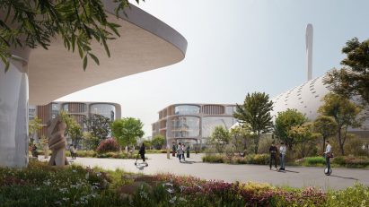 City masterplan in the United Arab Emirates by Zaha Hadid Architects