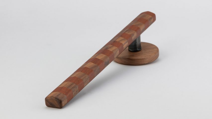 Kooky Streaker door lever by YSG for Bankston Architectural