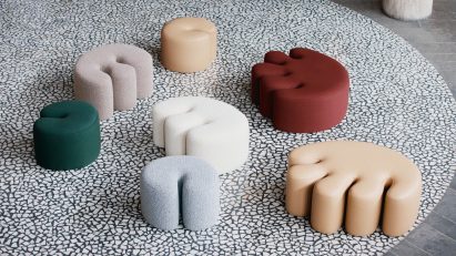 Poufs by Kusheda Mensah