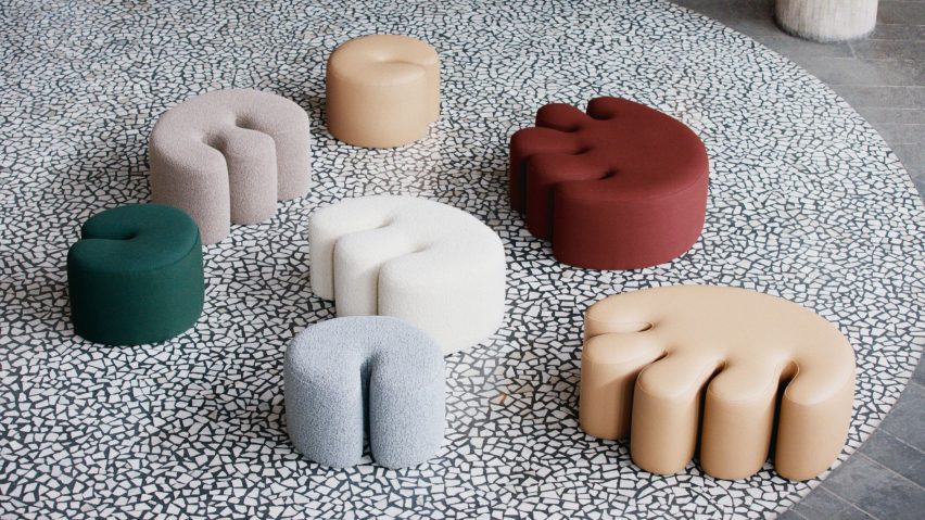 Poufs by Kusheda Mensah