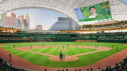 BIG baseball stadium for the Athletics