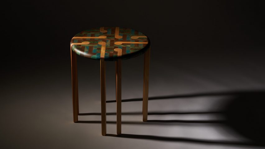 Letsweave tables by LyZadie Design Studio