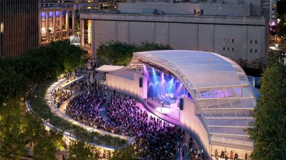 Renderings of a stage