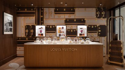 The cafe at The Louis by Louis Vuitton Shanghai