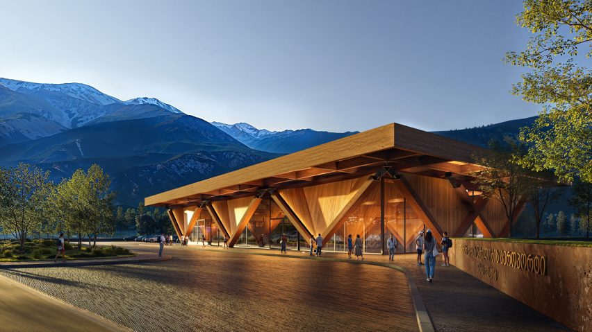 Mestia Airport terminal by LSG Solutions