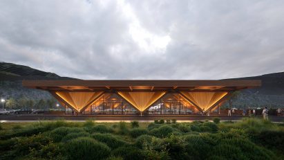 Exterior view of new terminal by LSG Solutions