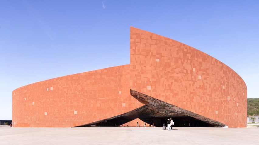 Maiji Mountain Visitor Centre by ZXD Architects and the Beijing Institute of Architecture and Design