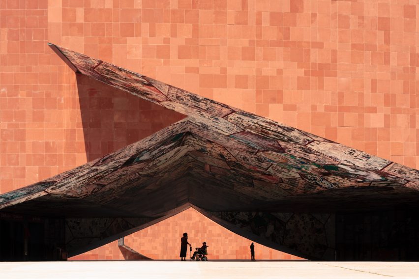 Maiji Mountain Visitor Centre by ZXD Architects and the Beijing Institute of Architecture and Design