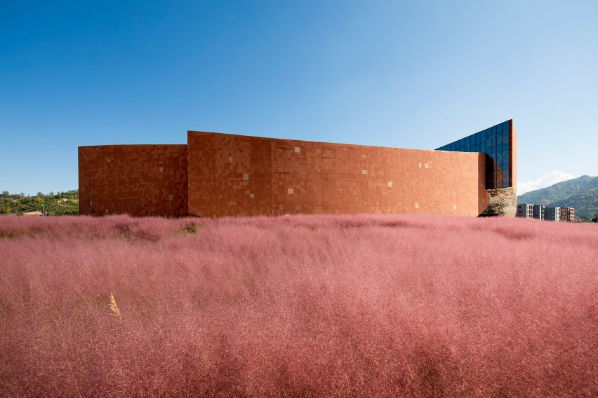 Maiji Mountain Visitor Centre by ZXD Architects and the Beijing Institute of Architecture and Design