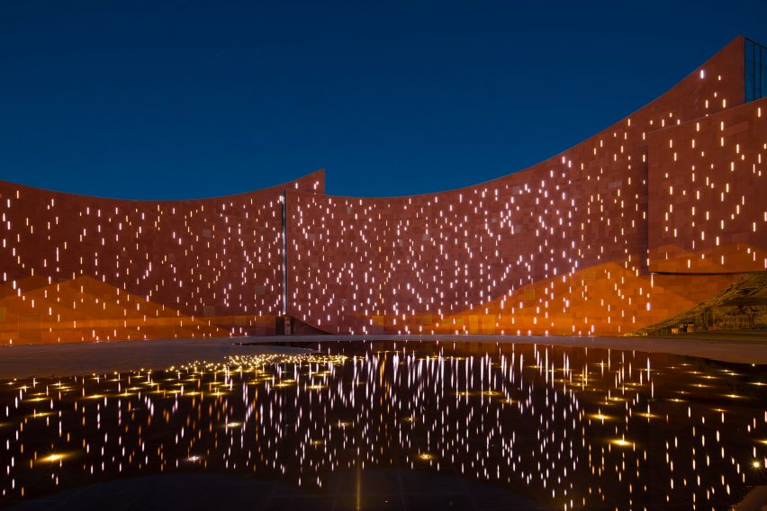 Maiji Mountain Visitor Centre by ZXD Architects and the Beijing Institute of Architecture and Design