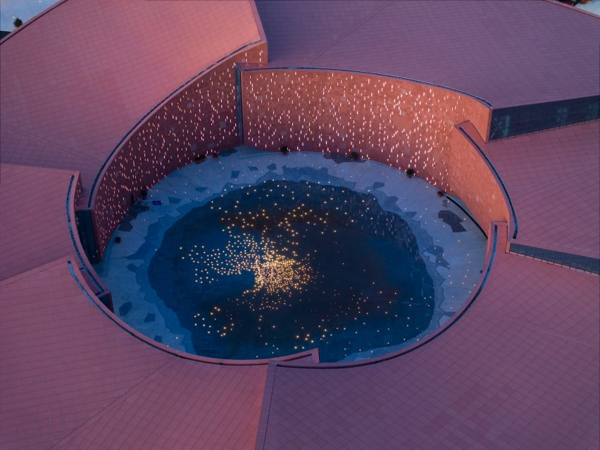 Maiji Mountain Visitor Centre by ZXD Architects and the Beijing Institute of Architecture and Design