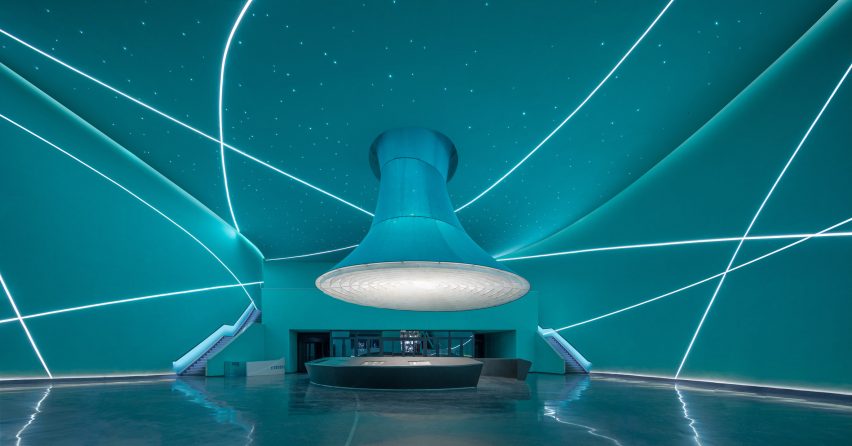 Maiji Mountain Visitor Centre by ZXD Architects and the Beijing Institute of Architecture and Design