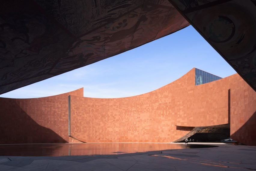 Maiji Mountain Visitor Centre by ZXD Architects and the Beijing Institute of Architecture and Design