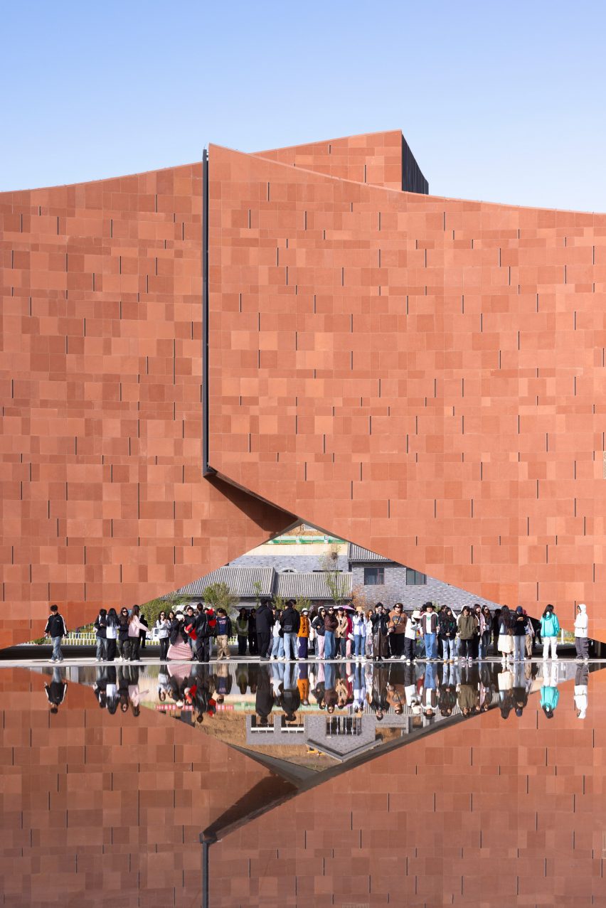Maiji Mountain Visitor Centre by ZXD Architects and the Beijing Institute of Architecture and Design