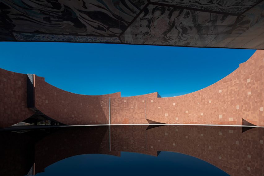 Maiji Mountain Visitor Centre by ZXD Architects and the Beijing Institute of Architecture and Design