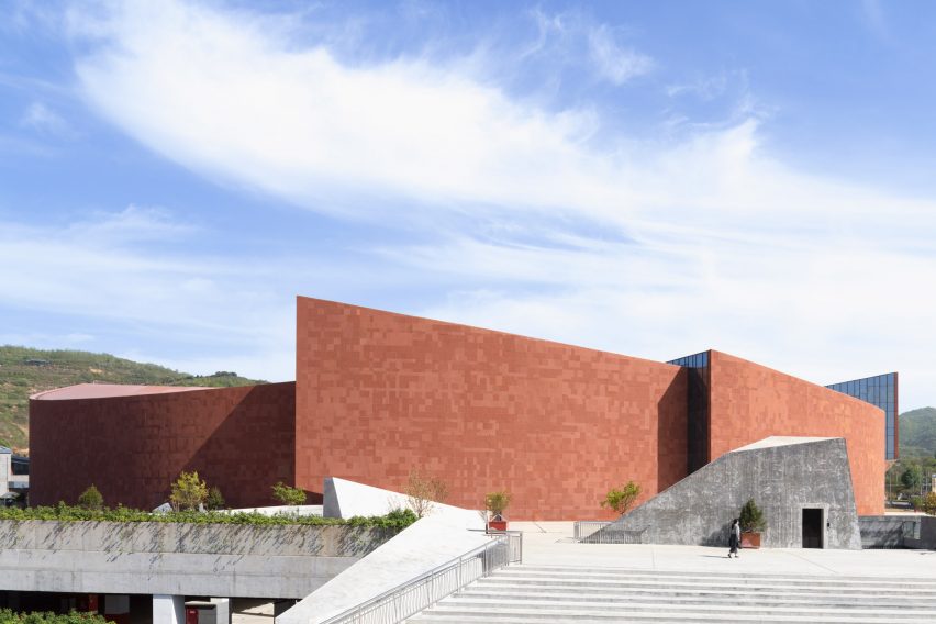 Maiji Mountain Visitor Centre by ZXD Architects and the Beijing Institute of Architecture and Design