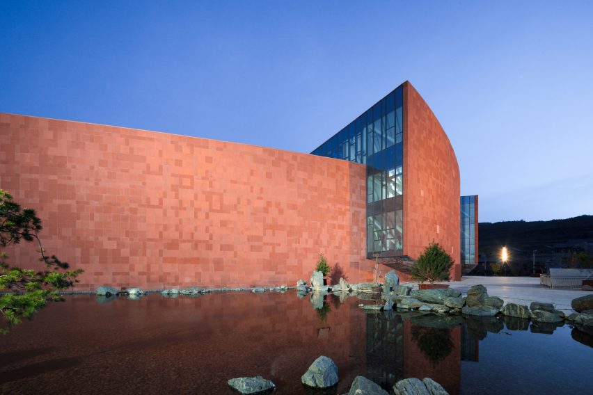 Maiji Mountain Visitor Centre by ZXD Architects and the Beijing Institute of Architecture and Design
