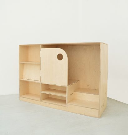 The Nook Library bookshelf