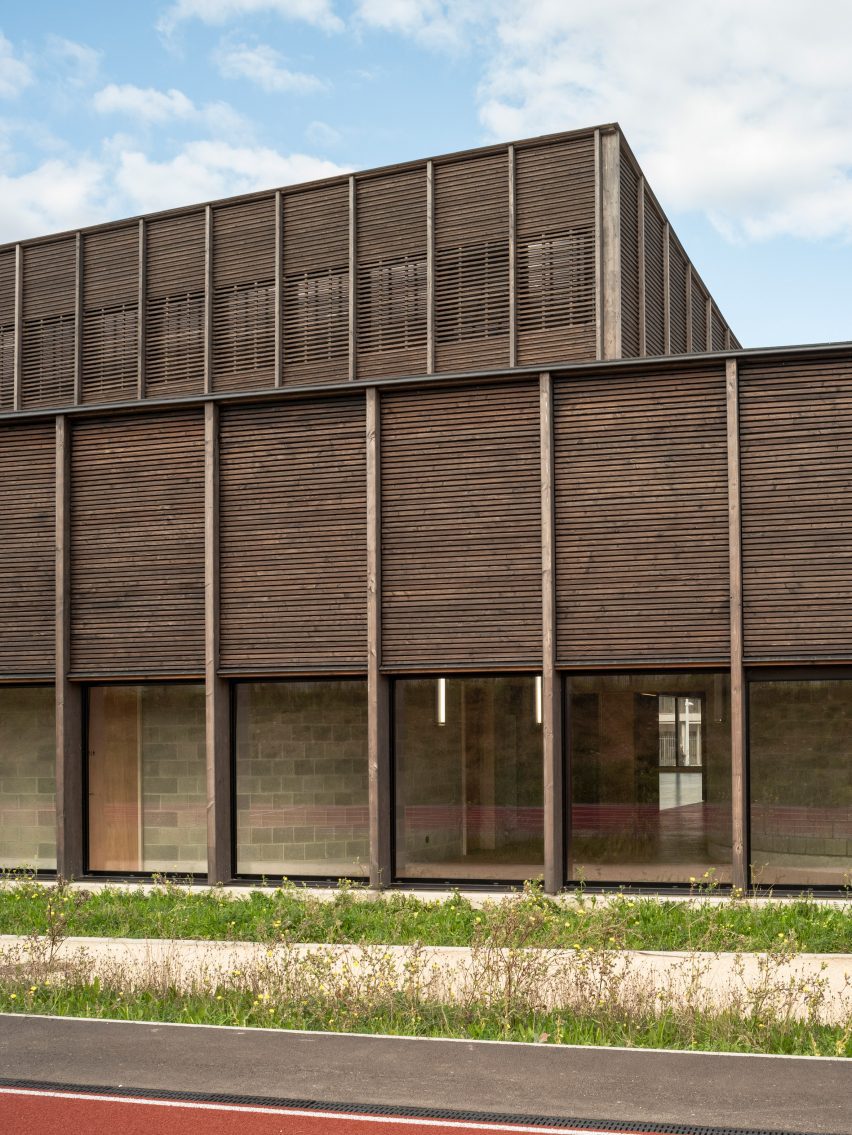 Marie Marvingt Gymnasium by Ateliers O-S Architectes