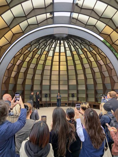 Marina Tabassum at Serpentine Pavilion opening